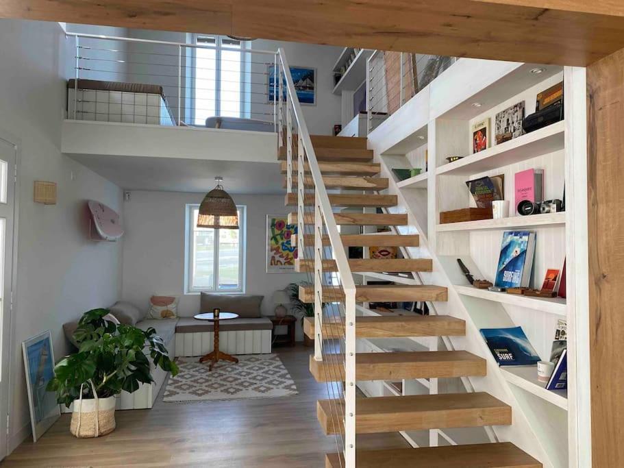 Beautiful Beach House In Front Of The Ocean Μπιαρίτζ Εξωτερικό φωτογραφία